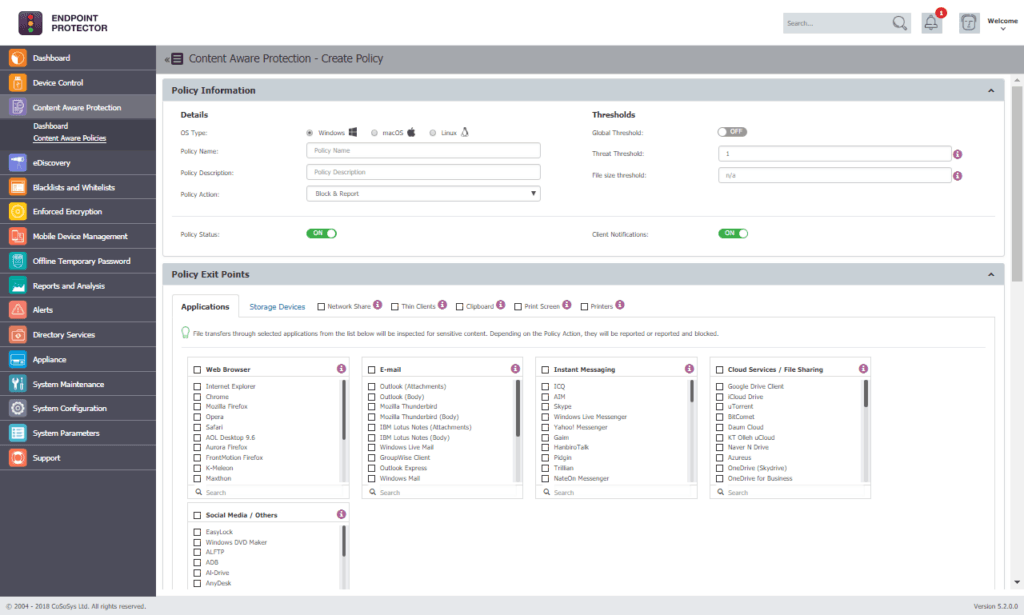 data loss prevention tools